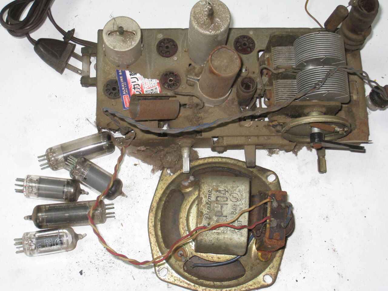 真空管ラジオ 安価で修理 : 真空管ラジオ修理キッシー工房