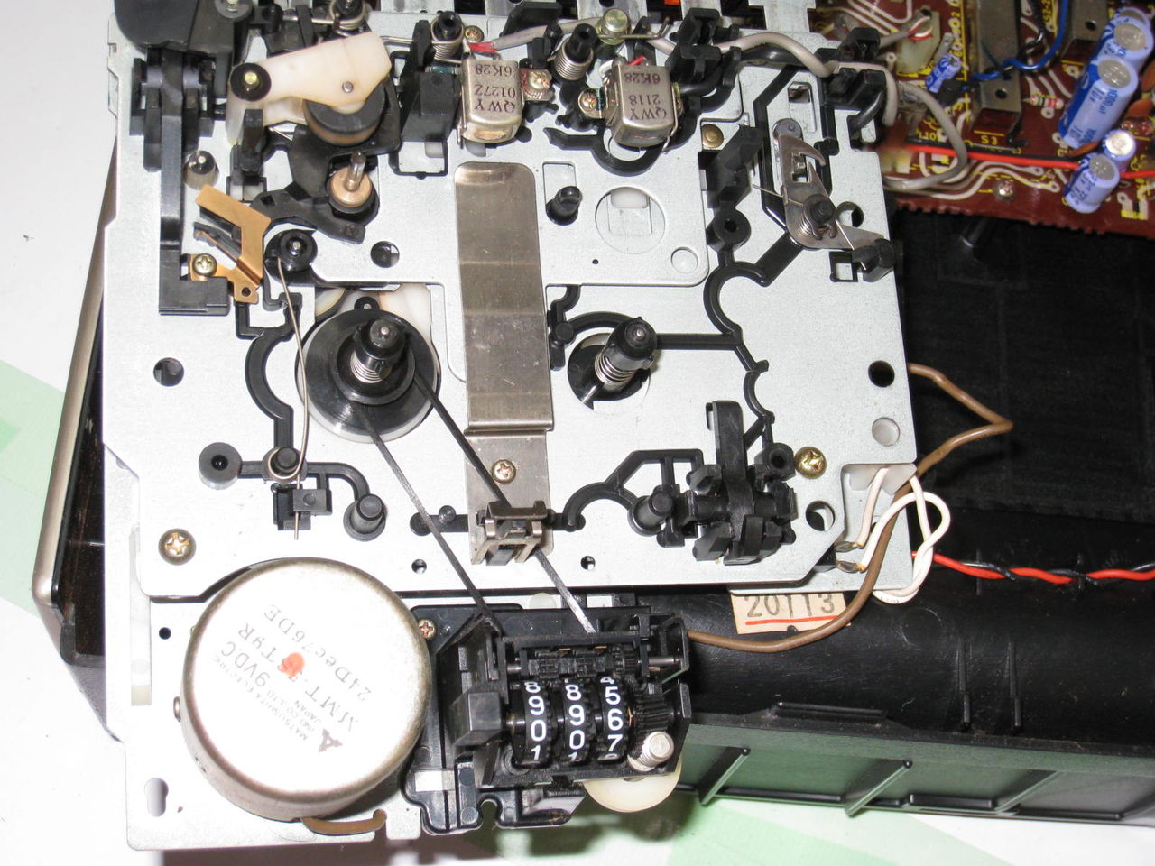 ナショナルラジカセRQ-558の修理 : 真空管ラジオ修理キッシー工房