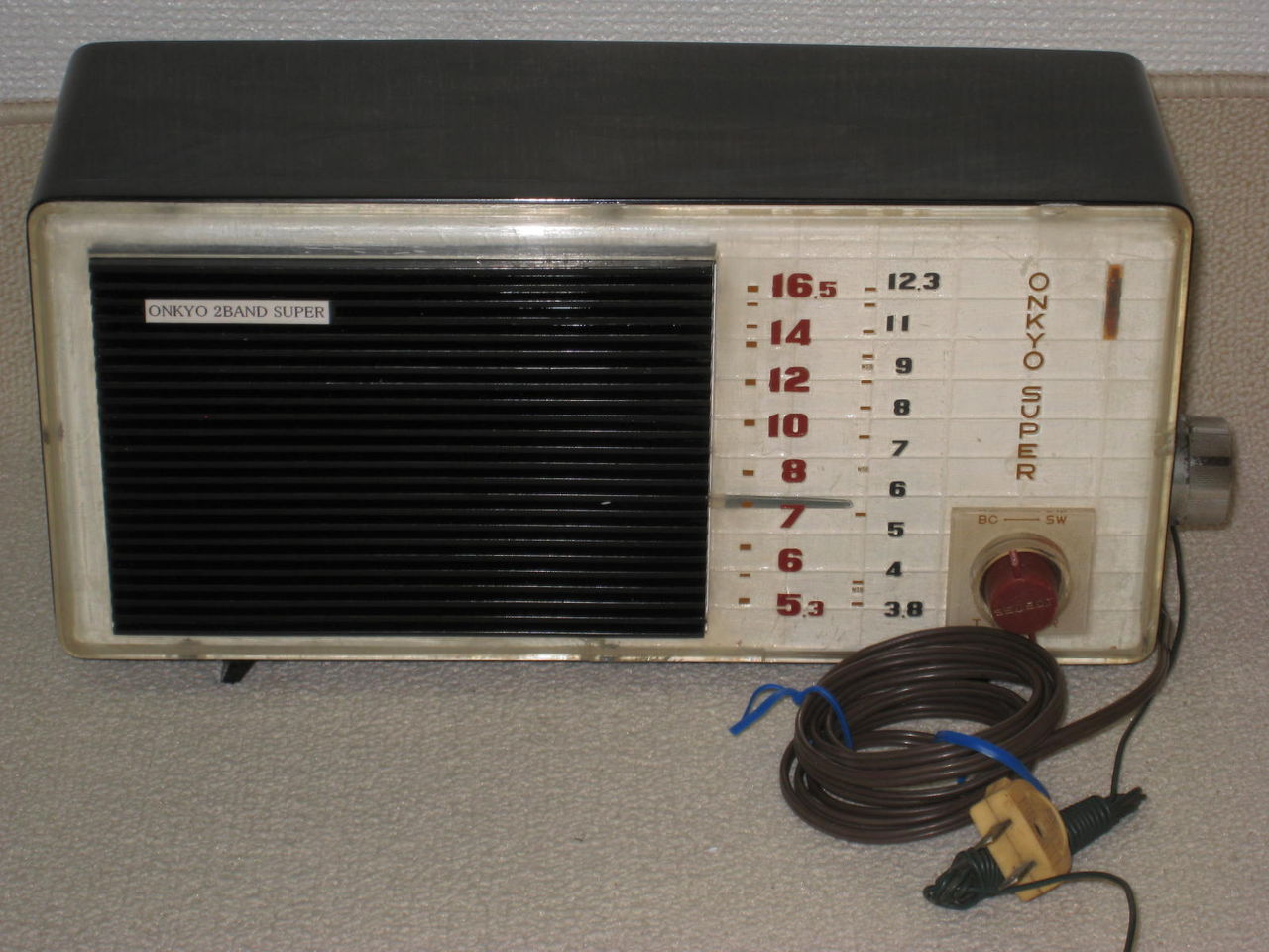 修理済！保証あり！昭和レトロ真空管ラジオ＊大阪音響/ONKYO