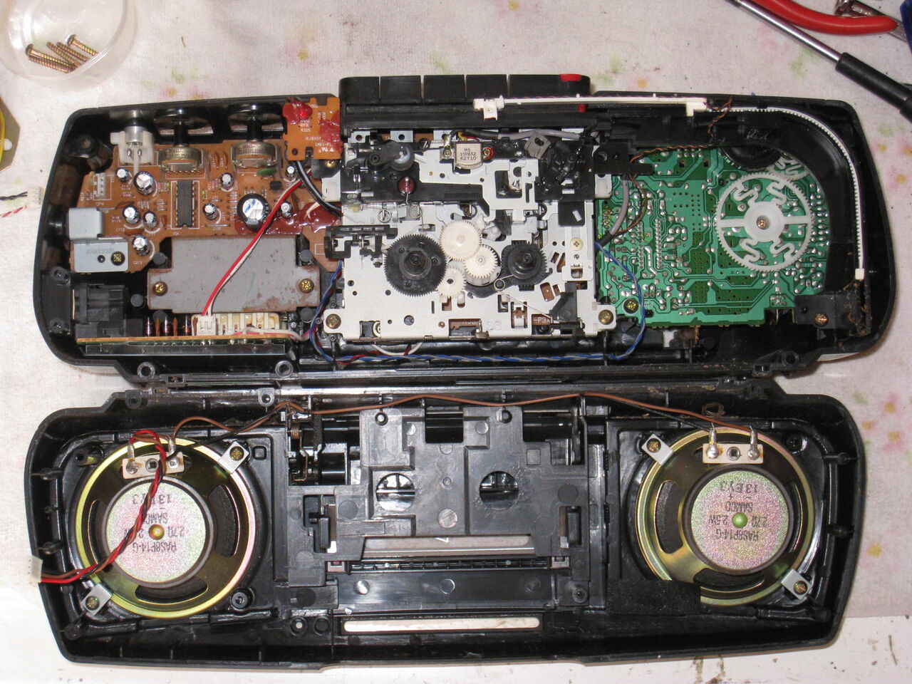 半導体(ラジカセ)ラジオの修理、無念‥‥⑤ : 真空管ラジオ修理キッシー工房