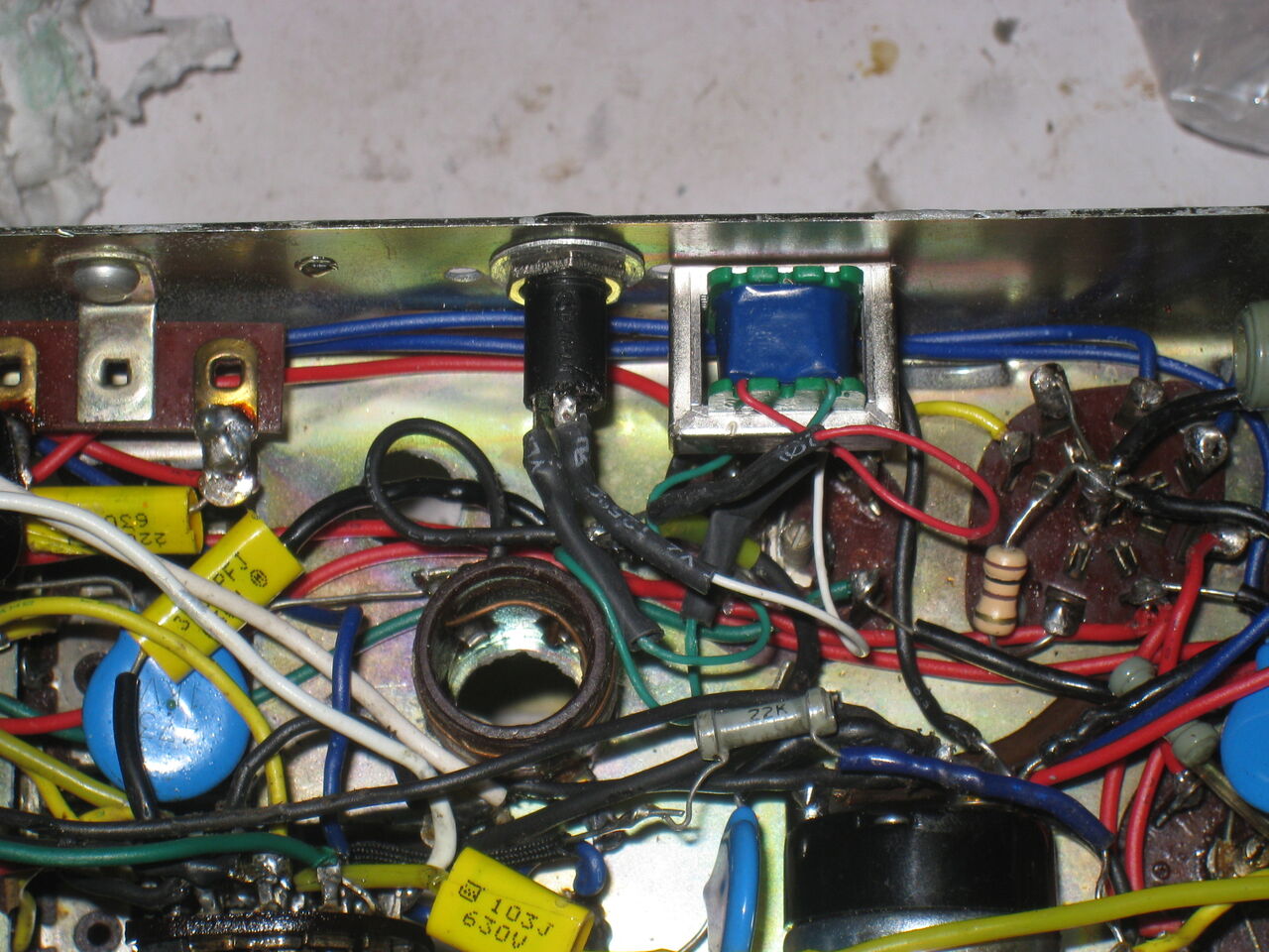 危険!!! 入力改造 : 真空管ラジオ修理キッシー工房