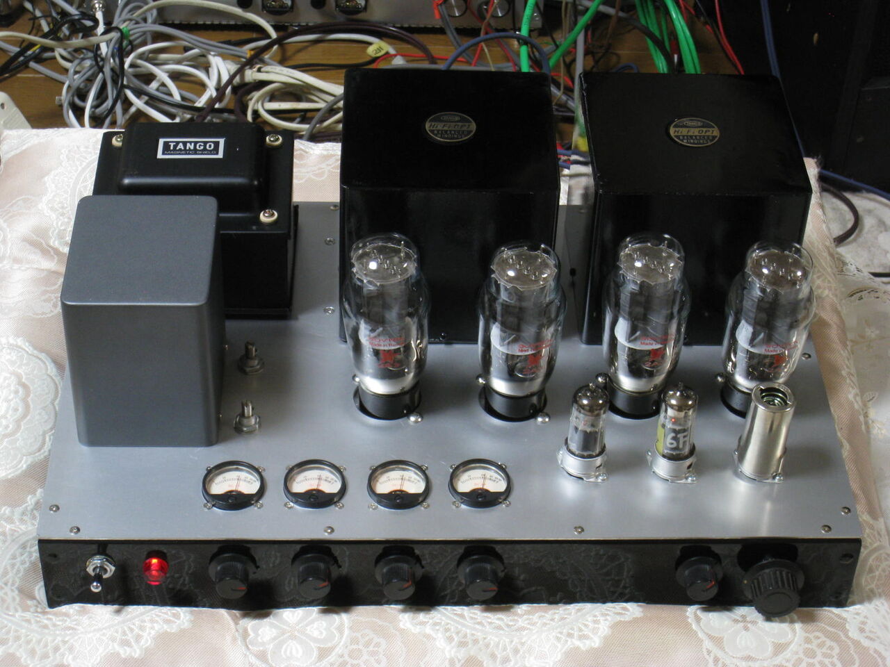 ヤ―キン2A3プッシュプルMS2A3 ヤ―キン2A3プッシュプルMS2A3 2A3プッシュプルアンプの製作‥‥⑩