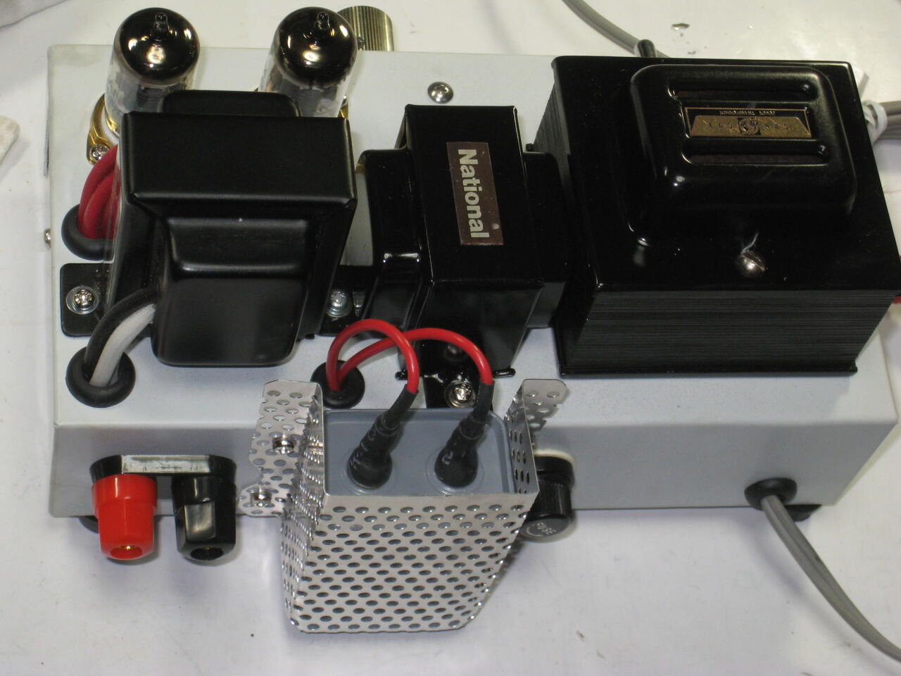 12AU7パラシングルアンプの製作・・・⑤低音改造 : 真空管ラジオ修理