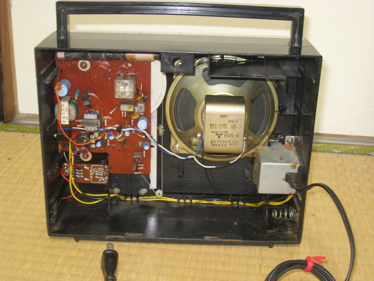 ナショナル半導体ホームラジオRE-195の修理・・・2台 : 真空管ラジオ