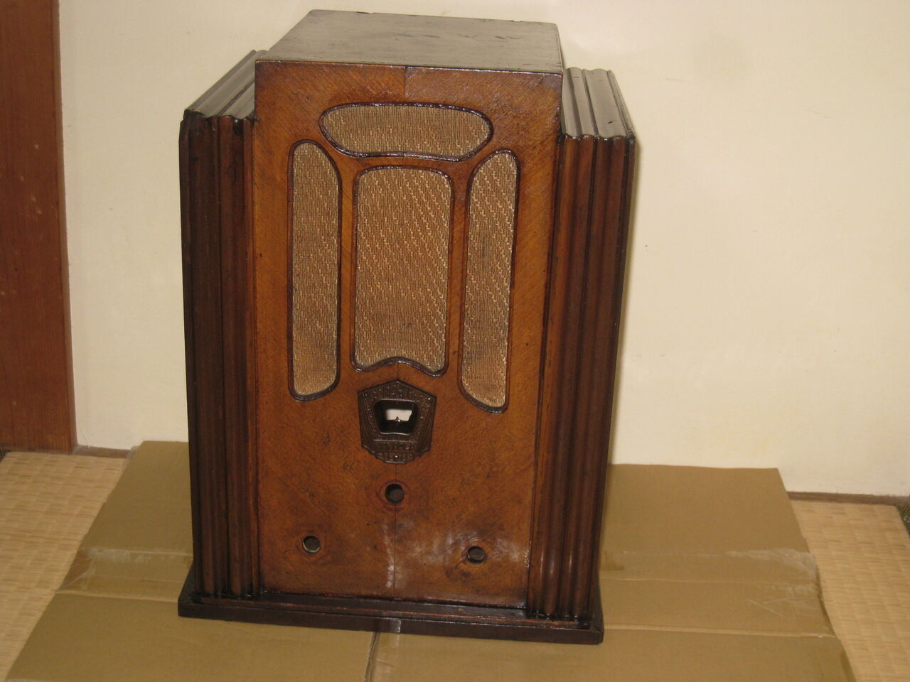 戦前ナナオラ真空管ラジオの修理・・・①全体把握 : 真空管ラジオ修理