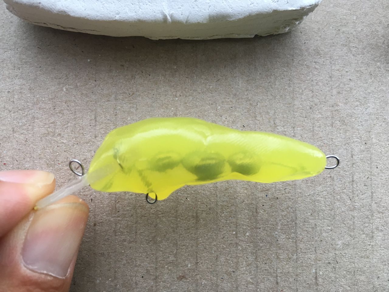 自作ルアー クロダイver 試作 狐の気晴らし釣り日記