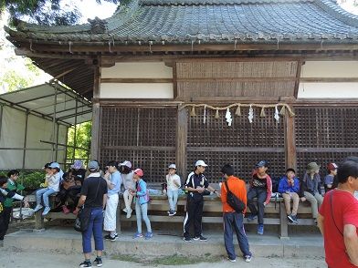ウォークラリー2 神社