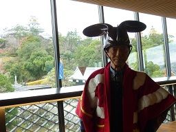 ち 羽織とうさぎのかぶと