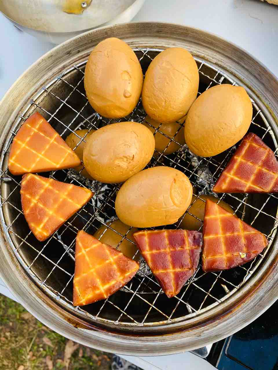 キャプテンスタッグ アドバンス 折りたたみスモーカー M6547 燻製作り