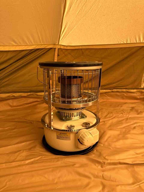キャンプギア】2回めの冬を前に、初めて石油ストーブを買ってみた 