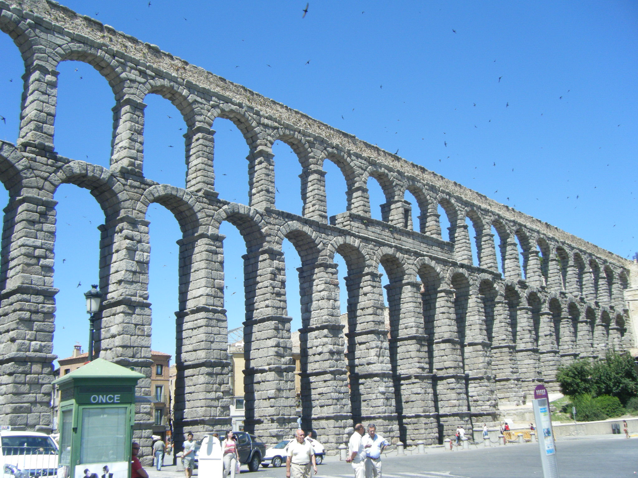 スペイン セゴビアの世界遺産の水道橋 スペインの不思議不思議