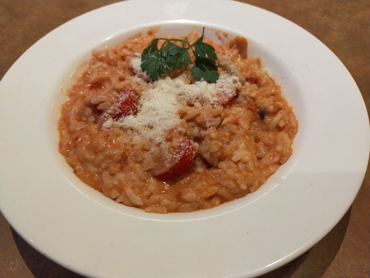 パスタ専門店のトマトクリームリゾット トラベルラウンジ 旅とグルメ