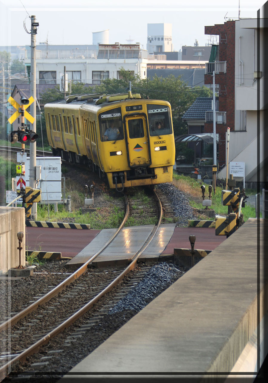 新川第2踏切 3k007m 指宿枕崎線 鴨池港すぐ