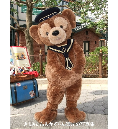 ヴィレッジグリーティングがオープンする前の、2011年のダッフィーの