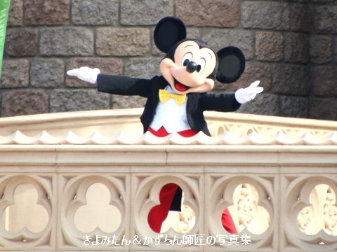 Tdl ミッキー フレンズ キャッスルグリーティングとグリーティングパレード きよみたん かずちん師匠の写真集 ブログ