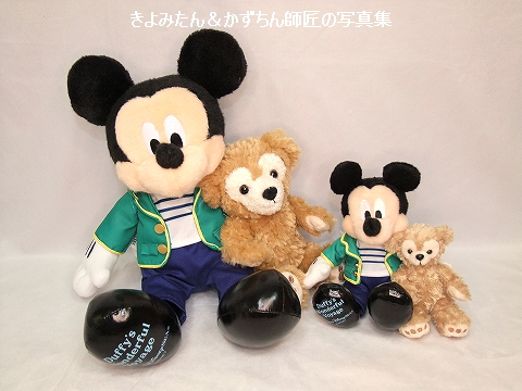 再販されたダッフィーのワンダフル ヴォヤッジのぬいぐるみを購入しました きよみたん かずちん師匠の写真集 ブログ