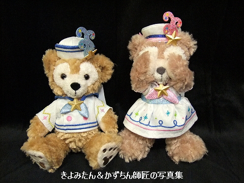 美品です!ダッフィー＆シェリーメイ♡21プラスおまけ♪♪ Disney ダッフィー＆シェリーメイ専用 お洋服を着たまま 抱っこ