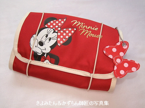 美品　TDR ミニーマウス　レア　レトロ　ミニーズキャンディー　トラベルポーチ これ、300円って信じられる？驚きのコスパを誇るゼクシィ1月号の