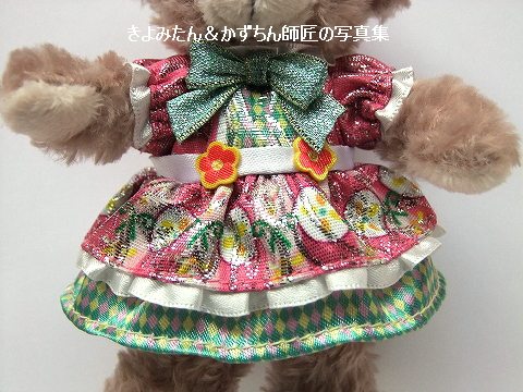 ダッフィー＆シェリーメイ イースター（2019）のぬいぐるみバッジ