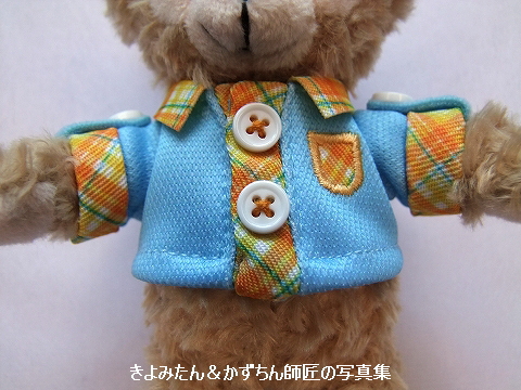 ダッフィー ワンダフル・フレンドシップのぬいぐるみバッジと