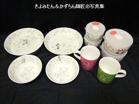 イトーヨーカドー シールを集めてディズニーのディナーウェアシリーズを買ったよ きよみたん かずちん師匠の写真集 ブログ