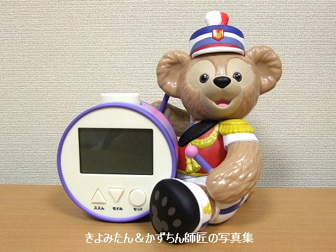 ハッピーマーチングファン ダッフィーの目覚まし時計 : きよみ