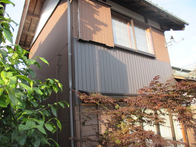 新潟県三条市の屋根外壁塗装リフォーム専門店遠藤組 外壁部分張り替え