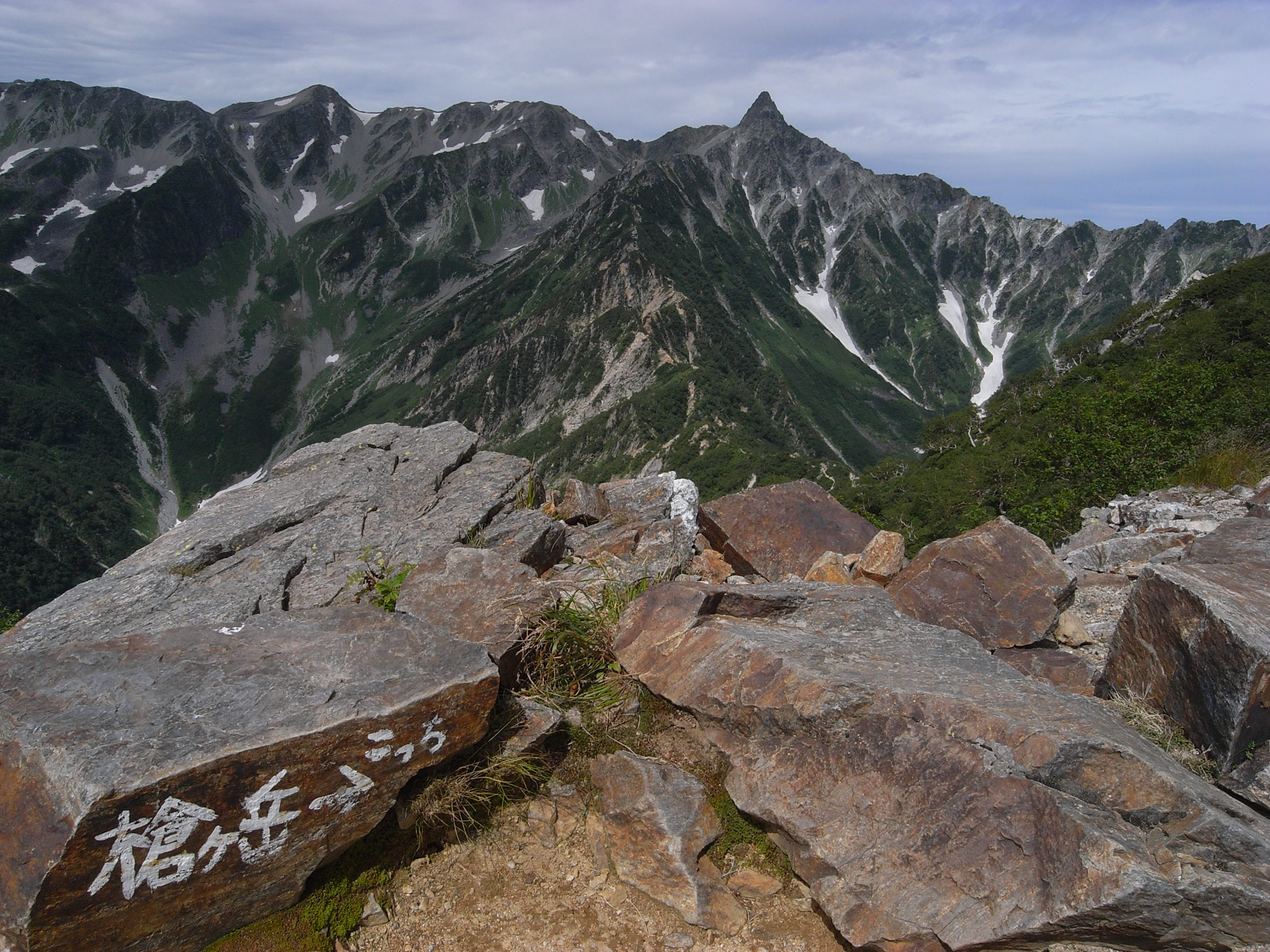 北アルプス表銀座縦走 燕岳 大天井岳 槍ヶ岳 ２日目 山のトリコになりました