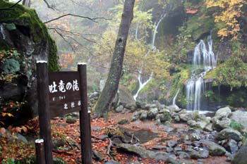 吐竜の滝