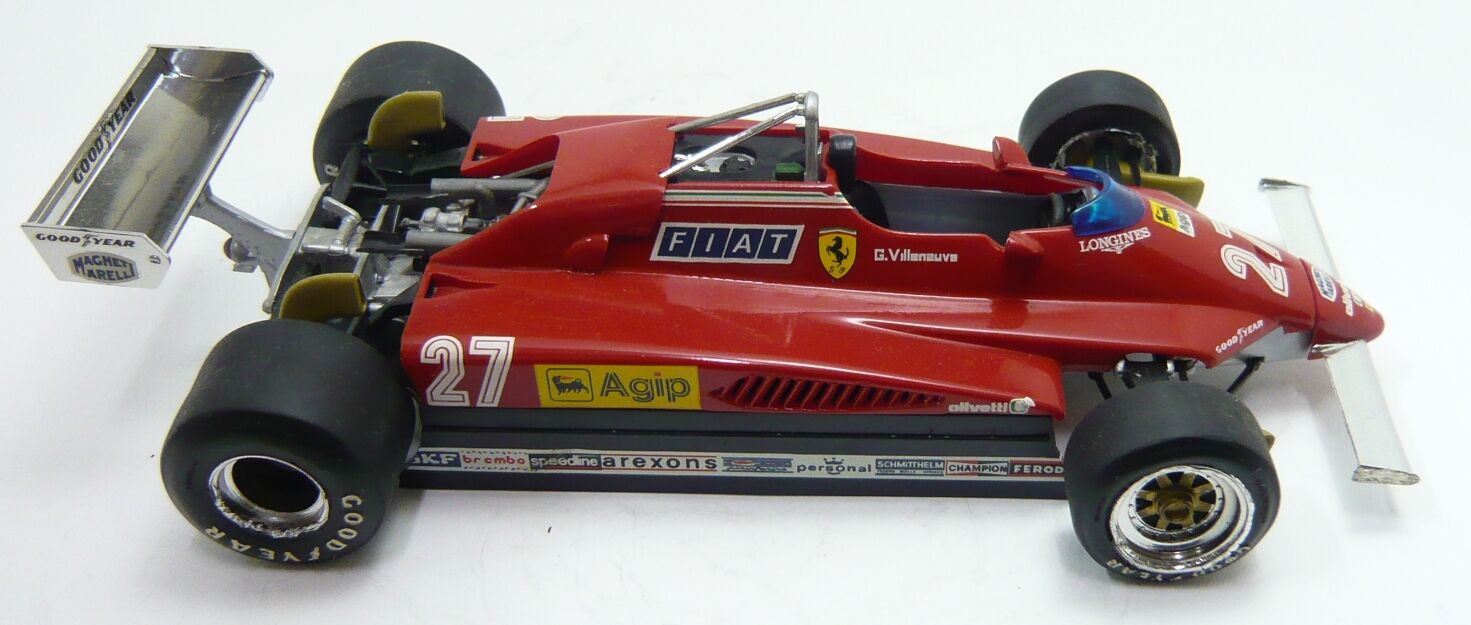 過去作】Ferrari 126C2 PROTAR 1/24 : 五十肩モデラーの気まぐれ