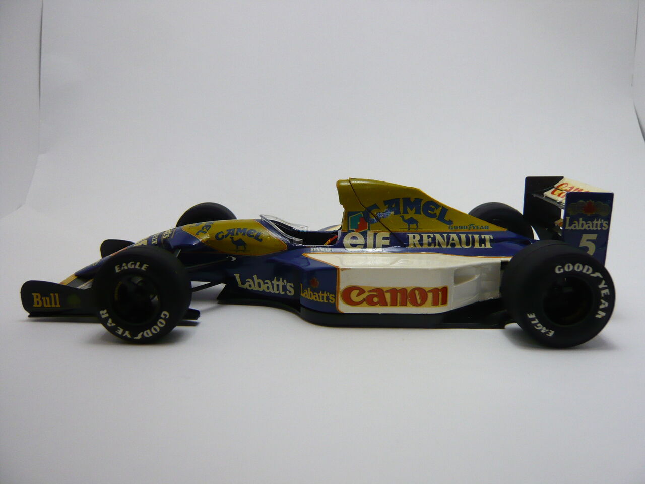 過去作】Williams FW14B HASEGAWA 1/24 : 五十肩モデラーの