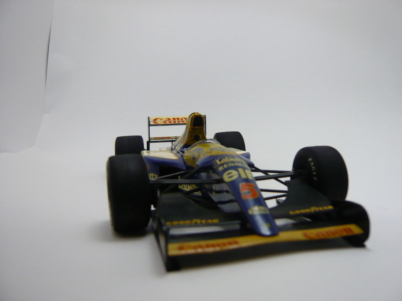 過去作】Williams FW14B HASEGAWA 1/24 : 五十肩モデラーの