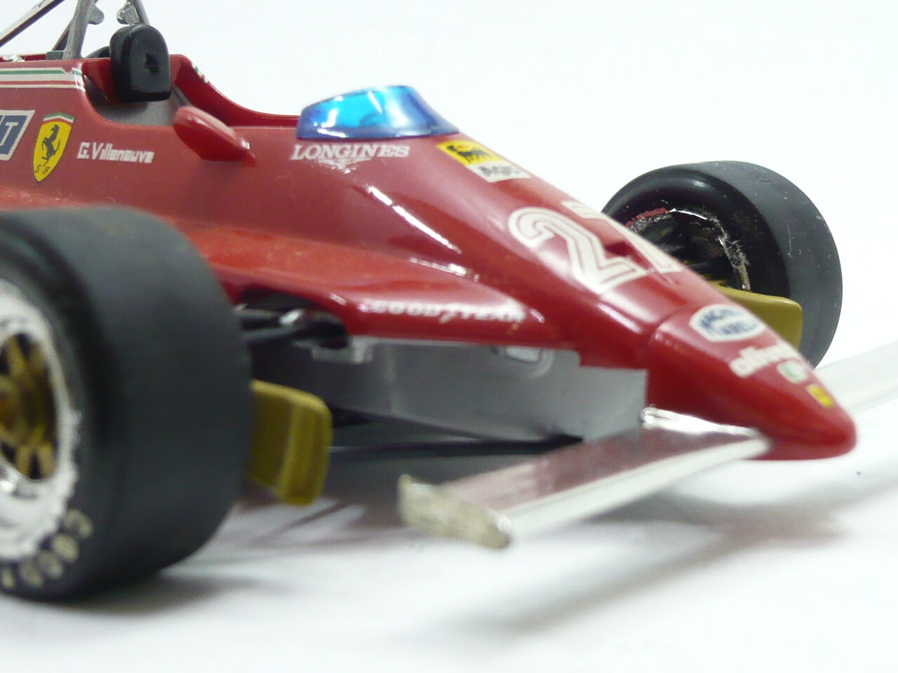 過去作】Ferrari 126C2 PROTAR 1/24 : 五十肩モデラーの気まぐれ製作記