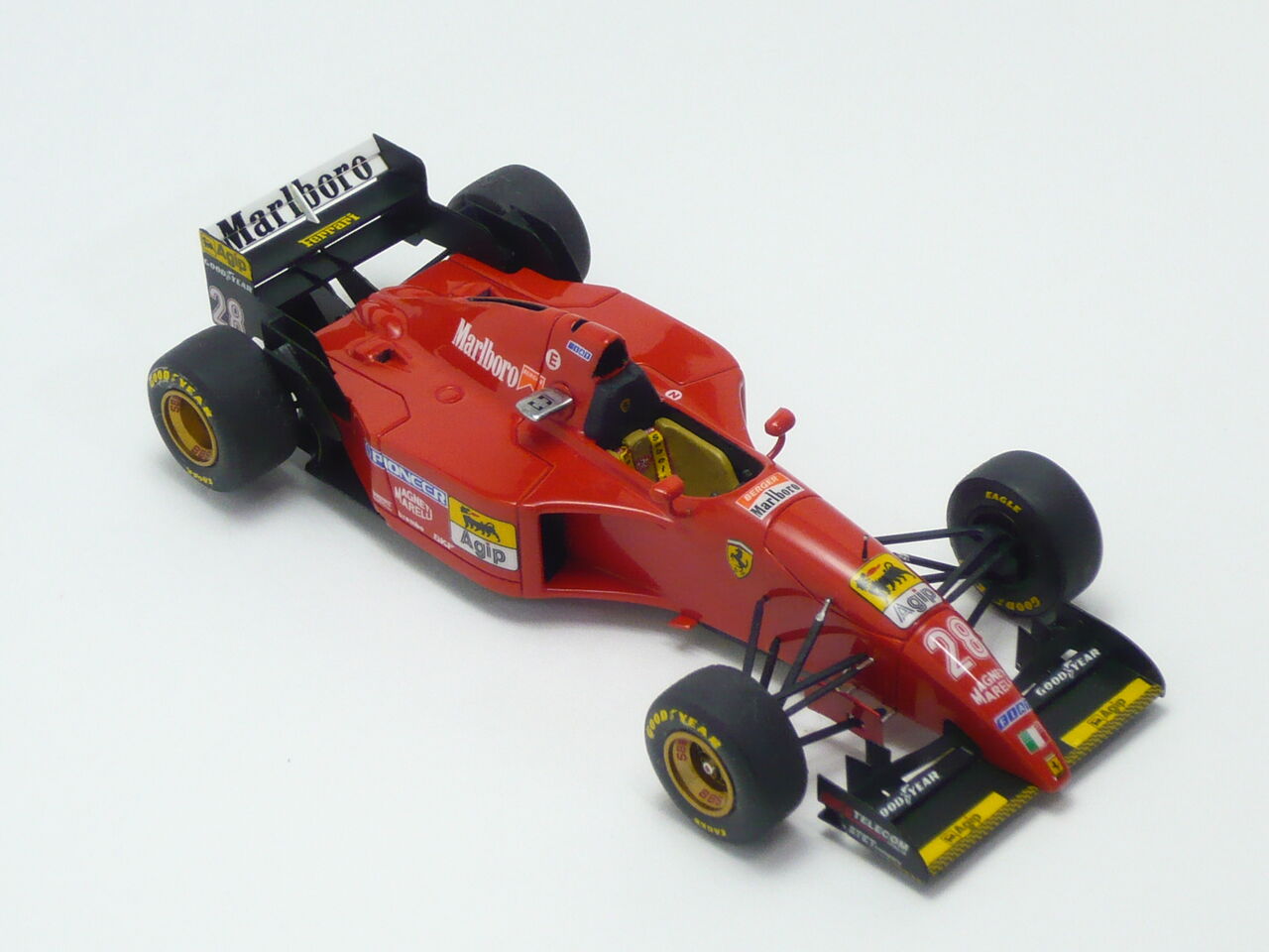 TAMEO Ferrari 412T2 その27《完成》 : 五十肩モデラーの気まぐれ製作 