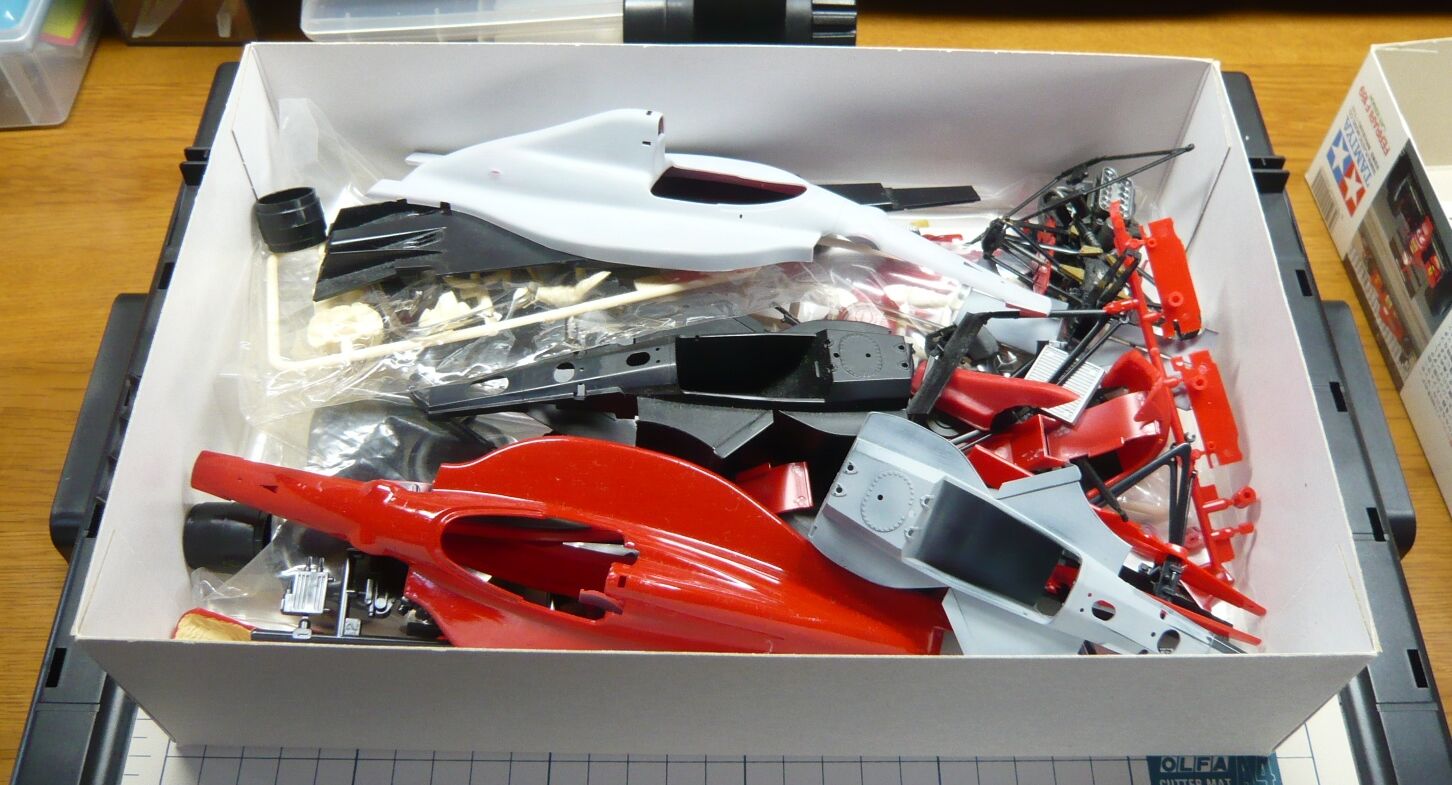 御手付プラモ④】Ferrari F189 TAMIYA 1/20 : 五十肩モデラーの 