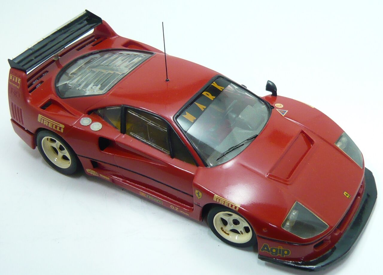 1/24 フジミ フェラーリ F40LM＋F40 IGOL BPR デカール付 フジミ】RS114)1/24 フェラーリ F40 LM - 福岡のプラモデル専門