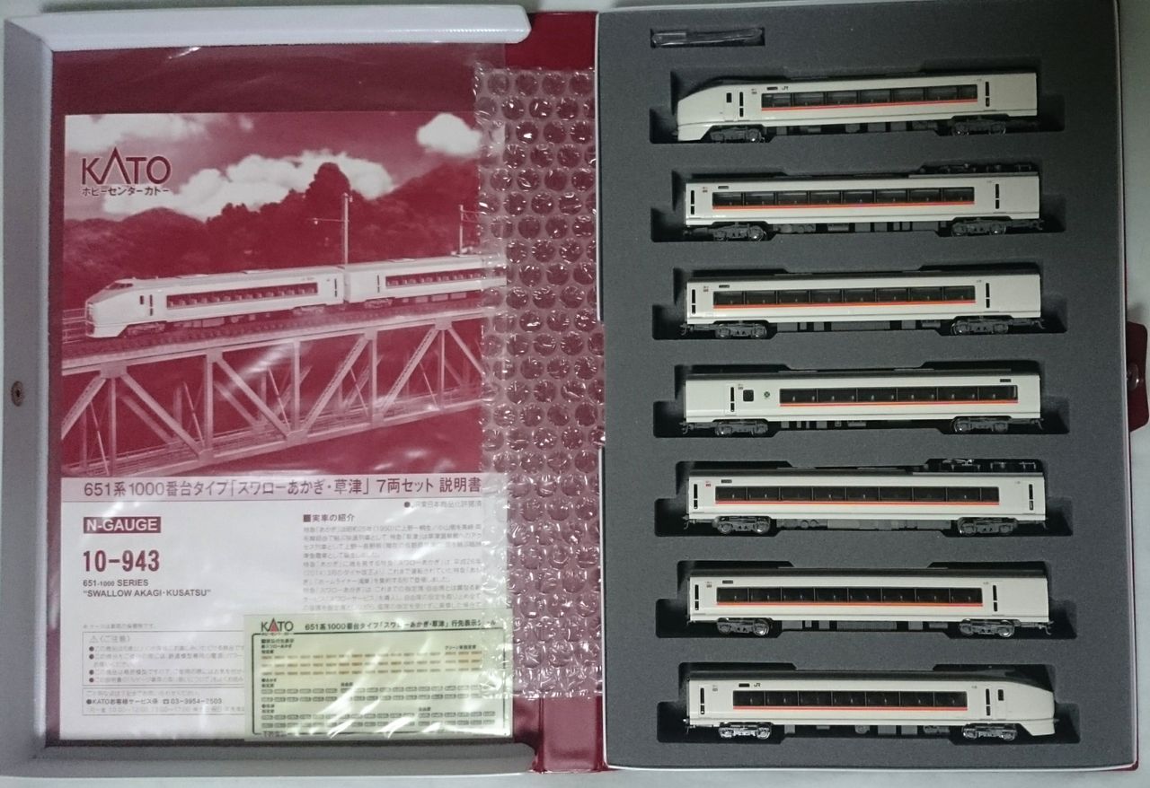 13周年記念イベントが Nゲージ カトー 651系1000番台 スワローあかぎ 7