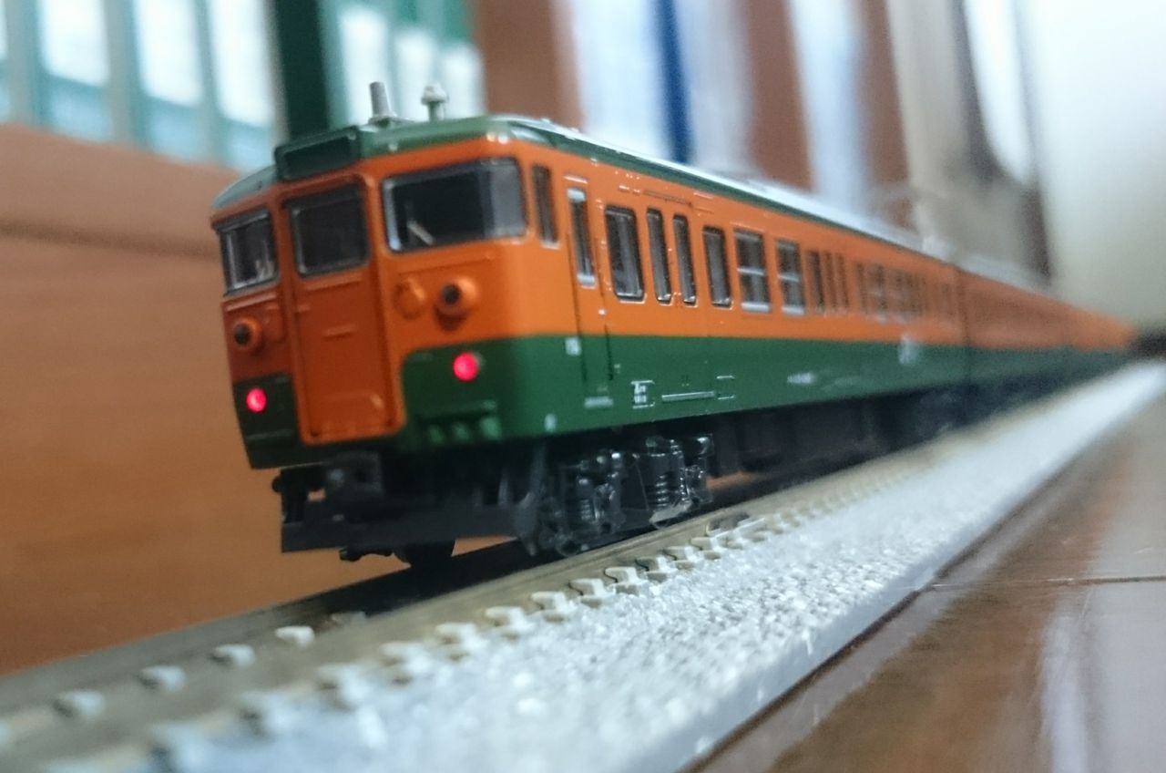 KATO 115系1000番台　湘南色　高崎車両センター 公式]鉄道模型(10-1200115系1000番台 湘南色 高崎車両センター 4