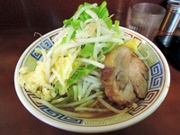 15/01/07め二郎 ミニラーメン(ニンニク)03