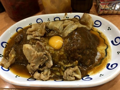 16/08/26スタミナカレーの店バーグ杉田本店 01