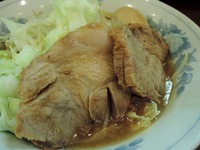 14/06/23 らーめん陸 らーめん+味付玉子10
