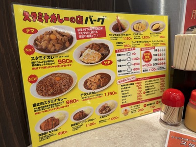 ２６／０６／０９スタミナカレーの店バーグ白楽店　１４