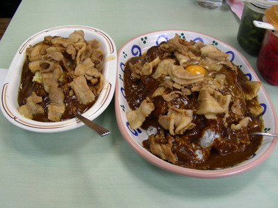 07/04/18バーグ弥生町店 スタミナカレー