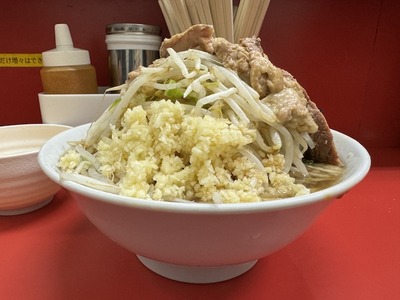 ２４／０１／３１ラーメン二郎上野毛店　０８