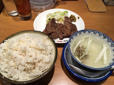 16/08/17味の牛たん喜助横浜ランドマークタワー店 03