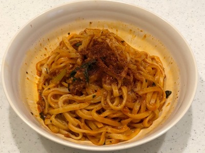 １８／０９／１５日清中華　汁なし担々麺　０６