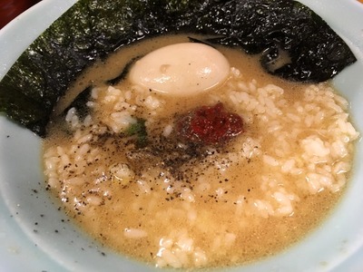 17/02/01髙根家 ラーメン+味玉 10