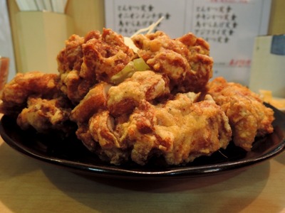 14/11/26とんかつ三田 鳥からあげ定食 4