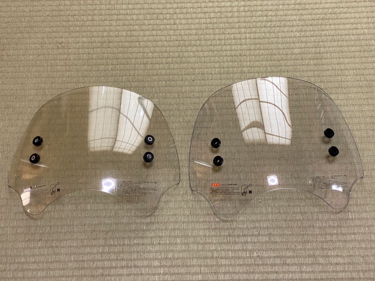スーパーカブ110（JA07）～5年ぶりのショートバイザー交換