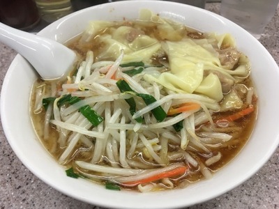 16/10/25喜楽 もやしワンタン麺 07
